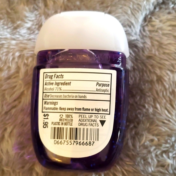 Bath & Bodyworks Blingy Hanukkah Menorah Pocketbac Holder w/Wildberry Lemonade - Picture 4 of 7